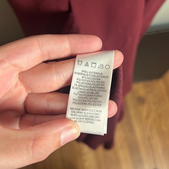 NWT Dress The Population Iris V-Neck Side Slit Gown Size Medium - Picture 9 of 12